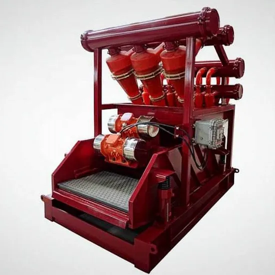 Wellsite Solid Control Equipment Mud Cleaner with or No Shaker